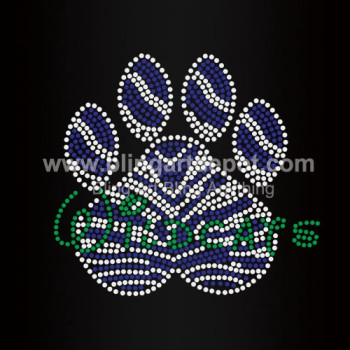 Wild Cats Hotfix Rhinestone Transfers Wild Cats Hotfix Rhinestone Transfers